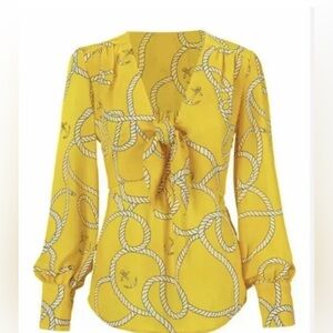 Cabi Reef Knot Blouse NWT